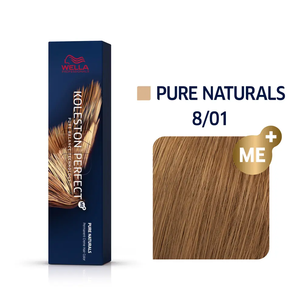 Wella Professional KOLESTON Perfect Me+ Pure Naturals 8/01 Hellblond natur-asch 60ml