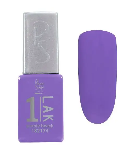 PEGGY SAGE Semi-permanenter I-LAK Nagellack  - Purple beach 5ml