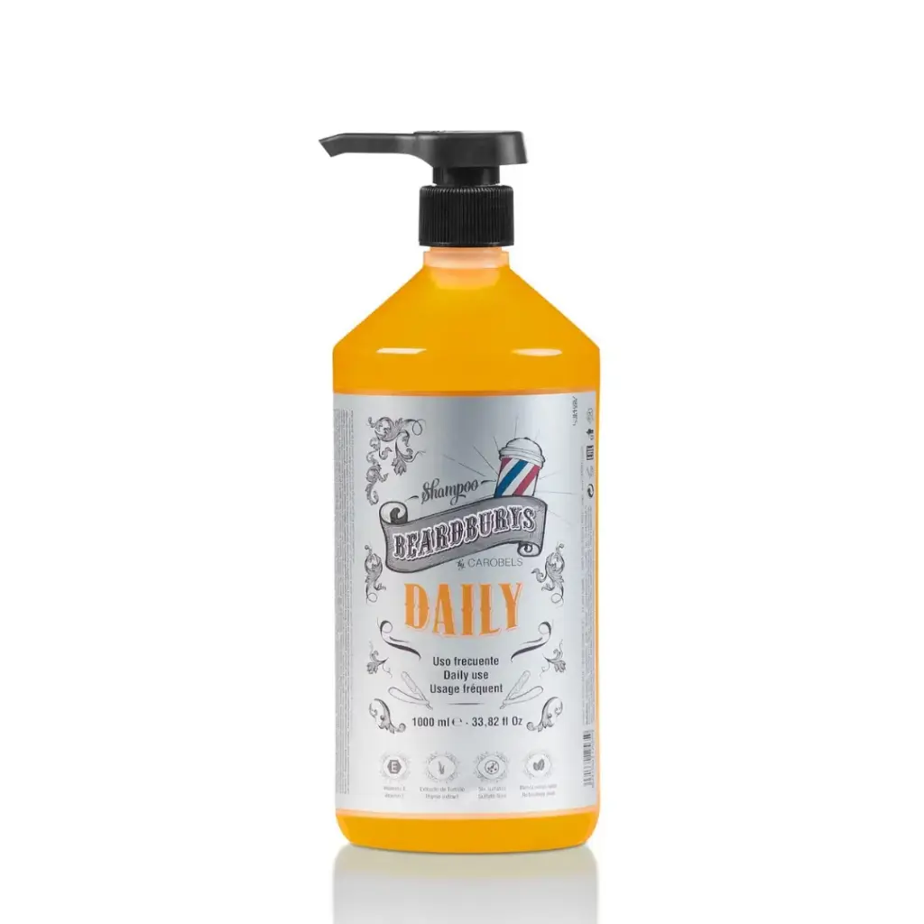 Beardburys Daily - Soft Shampoo für häufige Anwendung 1000ml
