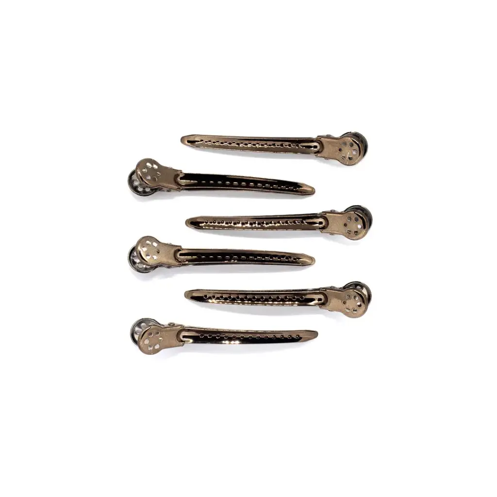 Beardburys Haarspange aus Metall 6stk