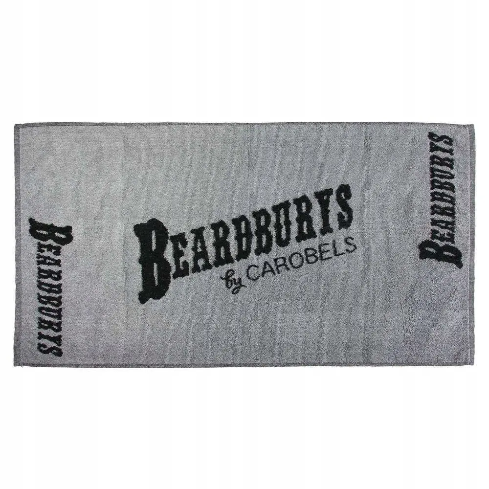 Beardburys Friseurhandtuch mit Logo 50x100cm
