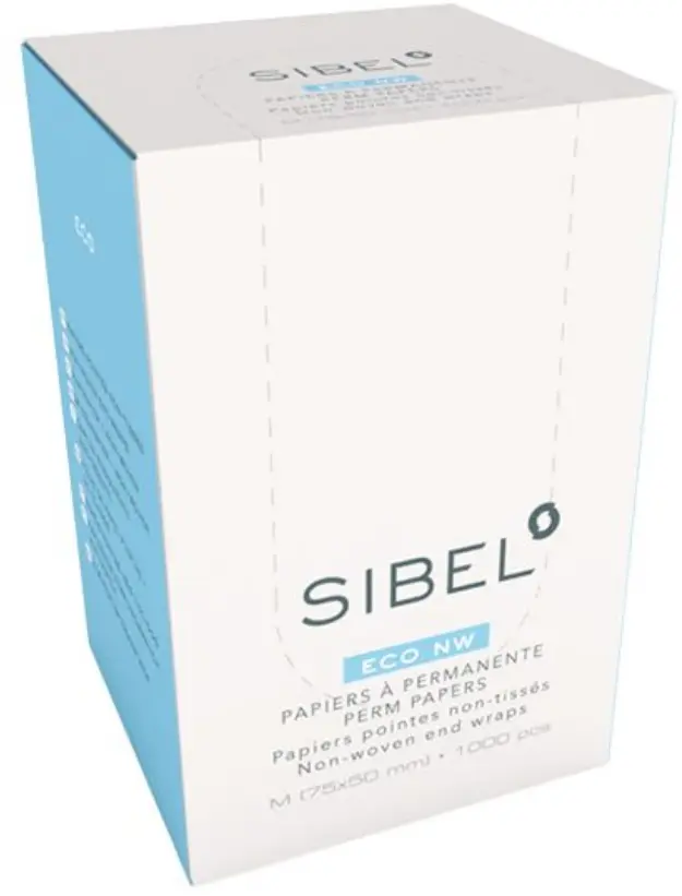 SIBEL Dauerwelle Papier Haarspitzen ECO NW 1000Stk