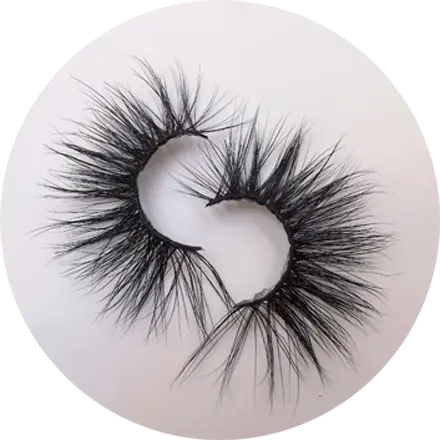 MAD Lashes Wimpern WHITE  3D88 15mm