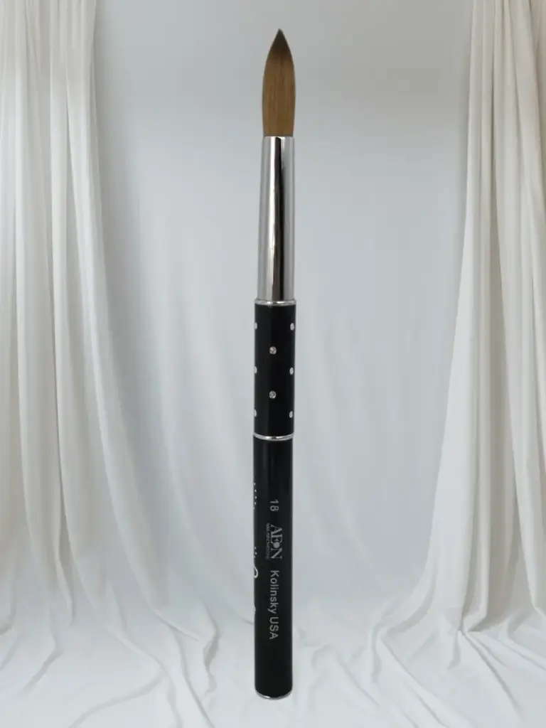 Kolinsky Acrylpinsel Nr.18 Black