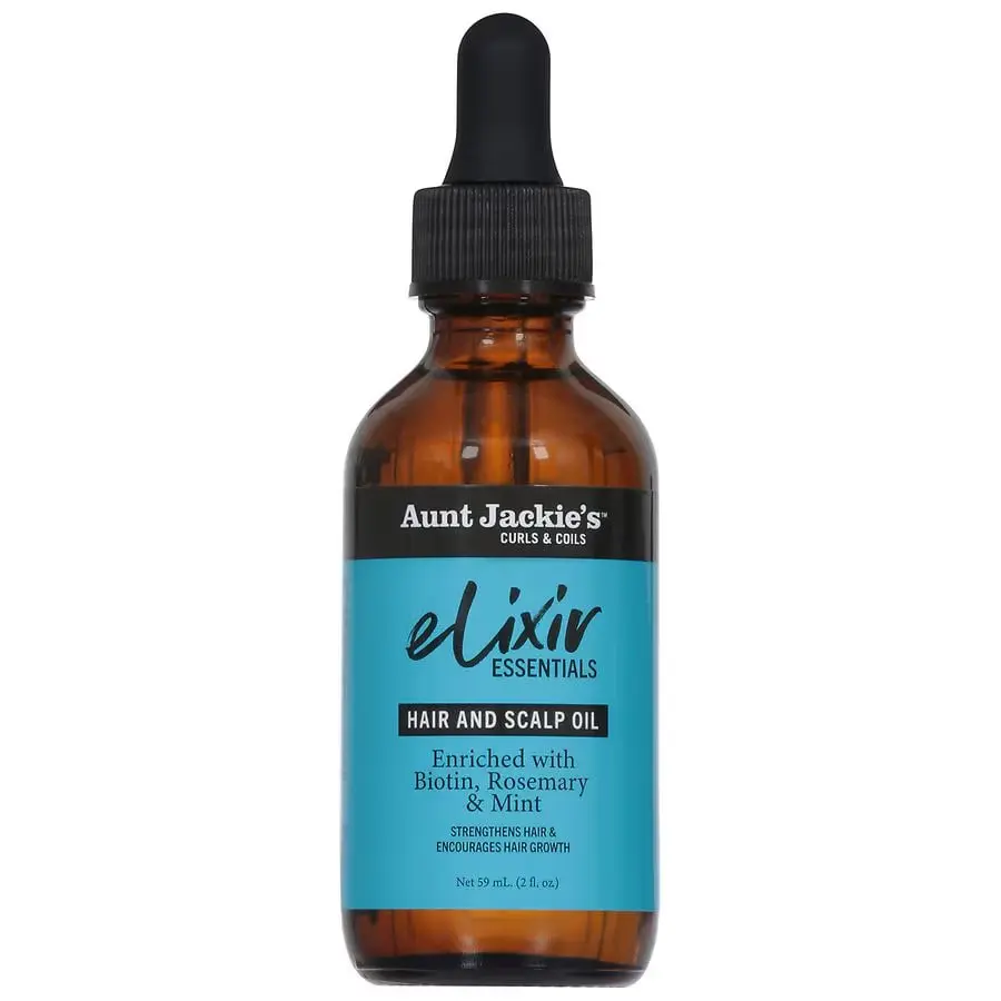 Aunt Jackie's Elixir Biotin , Rosemary & Mint 2oz