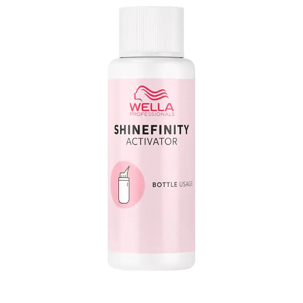 Wella Professional Shinefinity Entwickler Bottle Usage 60ml