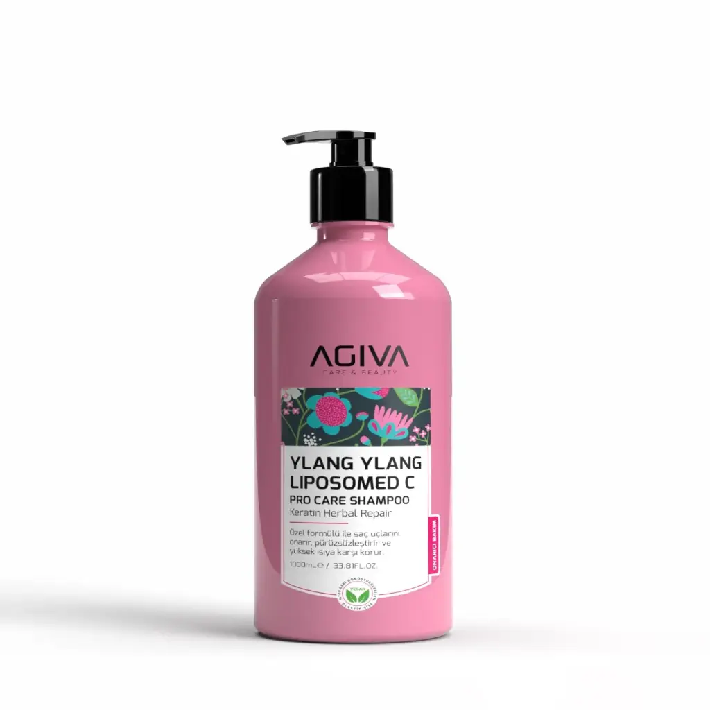 Agiva Ylang Ylang Lıpozom Pro Care Shampoo 1000ml