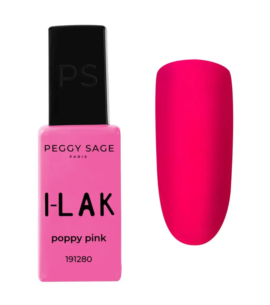 PEGGY SAGE Semi-permanenter Nagellack - Poppy pink 11ml