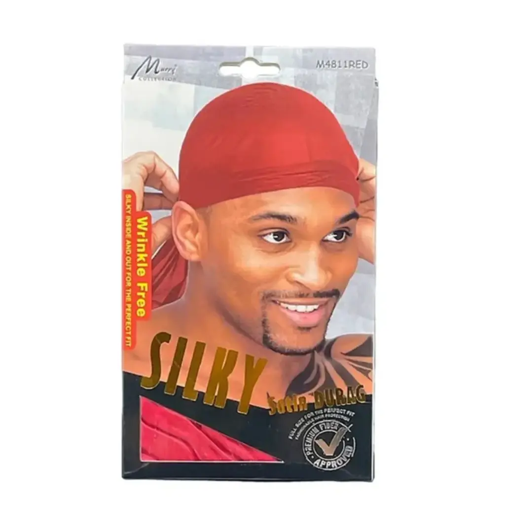 Murry Silky Satin Durag Red