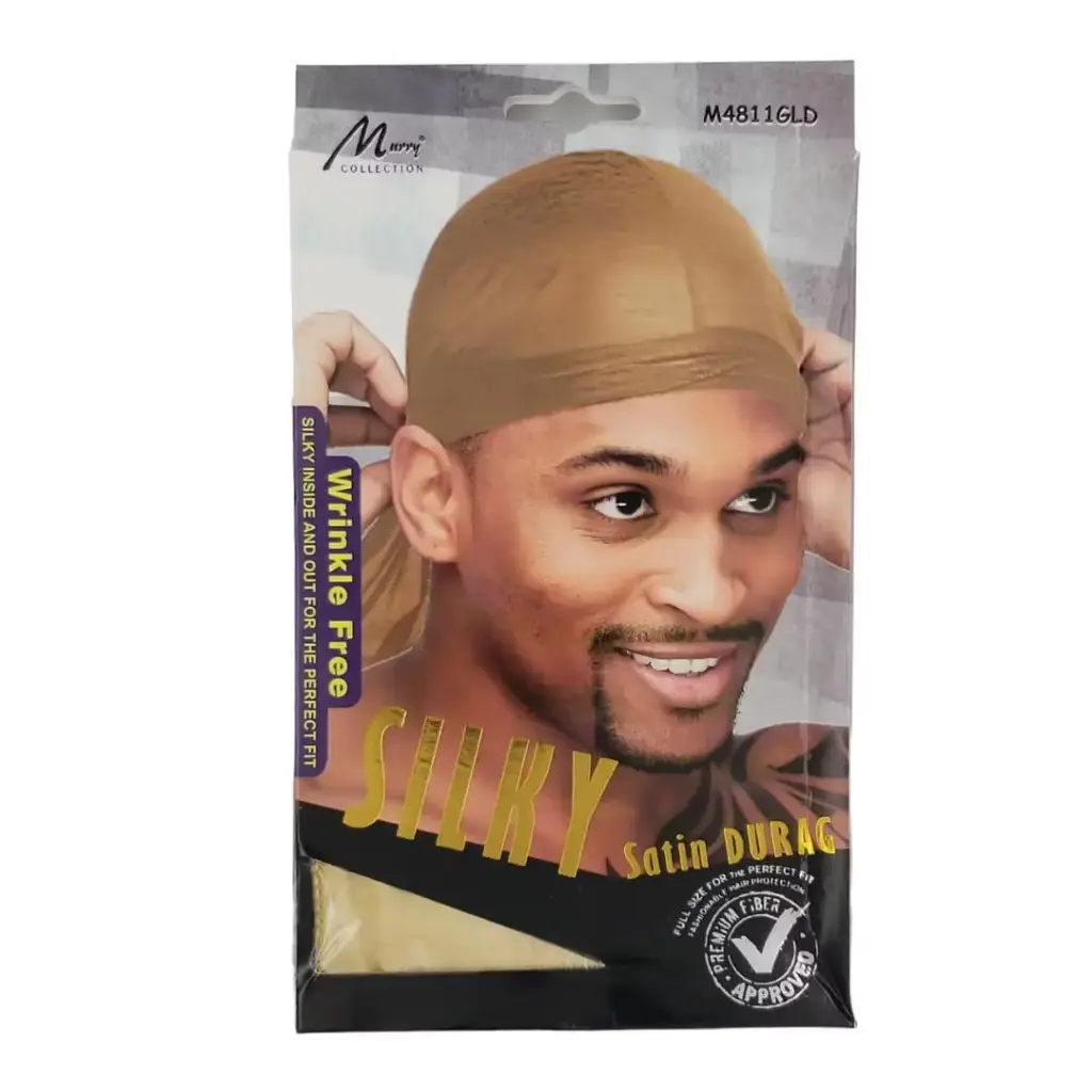 Murry Silky Satin Durag Gold