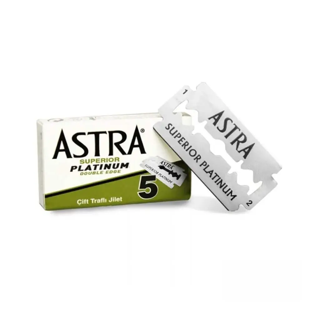 Astra Platinum Doppel-Rasierklingen 5 Stück