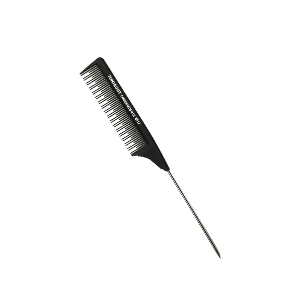 BarberTop Stielkamm mit Metallspitze 