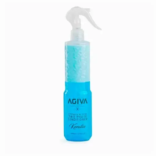 [M.17237]  Agiva Two Phase Conditioner Keratin blau 400ml