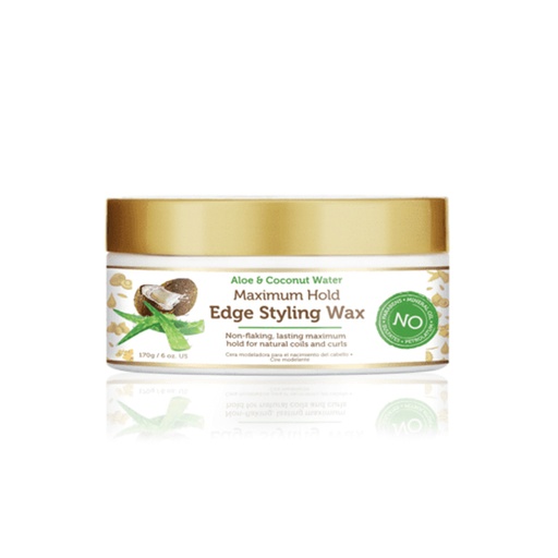 [M.16535] African Pride Moisture Miracle Edge Styling Wax 6oz