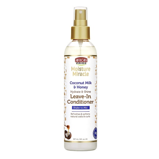 [M.13155] African Pride Moisture Miracle Leave-In Conditioner Spray 8oz/237ml