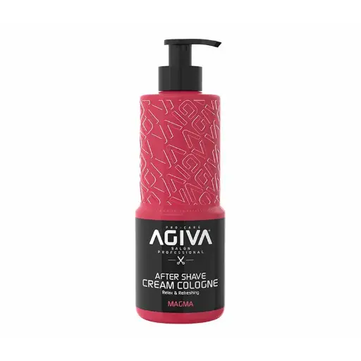 [M.17238] Agiva After Shave Cream Cologne Magma 400ml