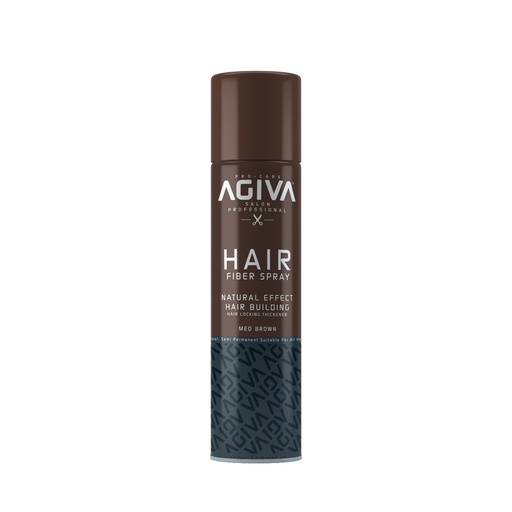 [M.16137] Agiva Haaraufbau Fiberspray Mittelbraun 150ml