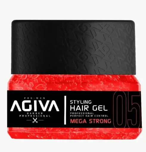 [M.17235] Agiva Styling Haargel Mega Strong  Rot n°05 700ml