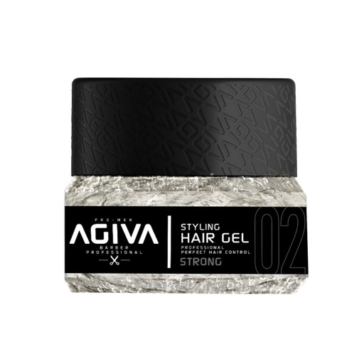 [M.16157] Agiva Styling Haargel Strong - Transparent n°02 200ml