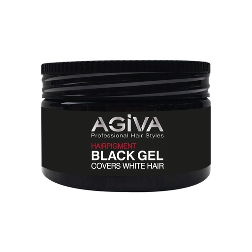 [M.16178] Agiva Styling Haarpigment Schwarz Haargel 250ml