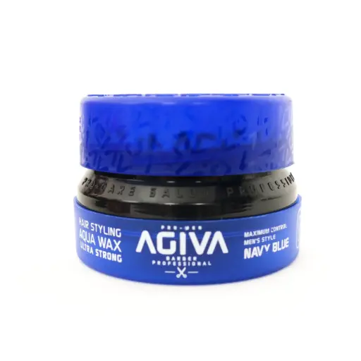[M.17224] Agiva Styling Haarwachs Aqua Ultra Strong  Navy Blau n°02 155ml