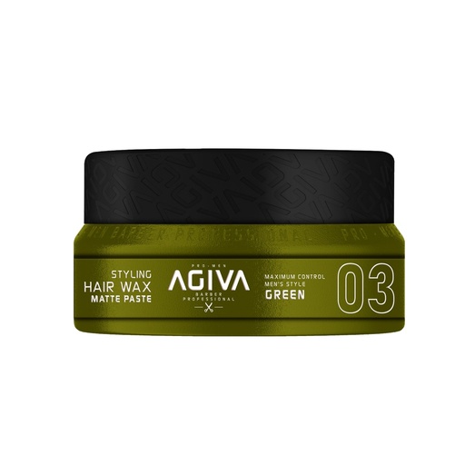 [M.16152] Agiva Styling Haarwachs Matte Paste - Grün n°03 90ml