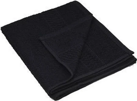 [M.17279] BOB TUO Baumwollhandtuch Schwarz 50*85cm 1Stk