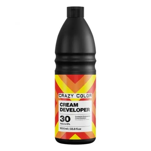 [M.17307] CRAZY COLOR Cream ENTWICKLER 30% 9 Vol 1000ML