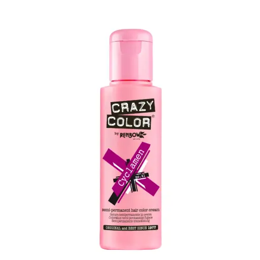 [M.15566] CRAZY COLOR Semi-Permanent Tönung n°41 CYCLAMEN 100ML
