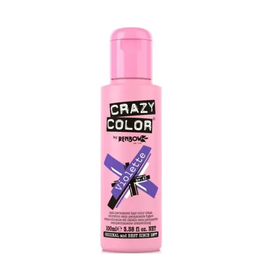 [M.15568] CRAZY COLOR Semi-Permanent Tönung n°43 VIOLETTE 100ML