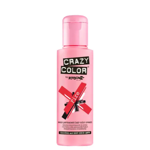 [M.15578] CRAZY COLOR Semi-Permanent Tönung n°56 FIRE 100ML