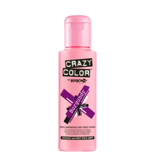 [M.15582] CRAZY COLOR Semi-Permanent Tönung n°61 BURGUNDY 100ML