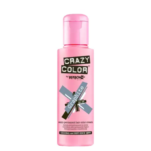 [M.15590] CRAZY COLOR Semi-Permanent Tönung n°69 GRAPHITE 100ML