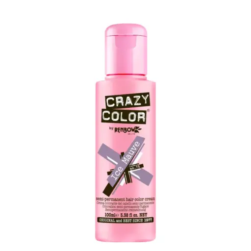 [M.15596] CRAZY COLOR Semi-Permanent Tönung n°75 ICE MAUVE 100ML