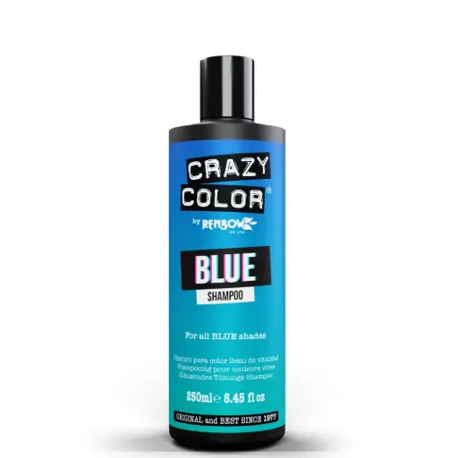 [M.15613] CRAZY COLOR Tönungs Shampoo BLUE 250ML