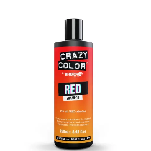 [M.15612] CRAZY COLOR Tönungs Shampoo RED 250ML