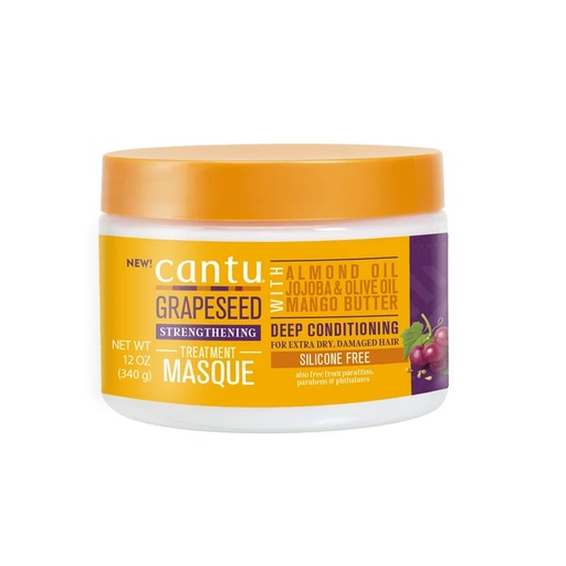 [M.16539] Cantu Grapeseed Treatment Masque 12oz