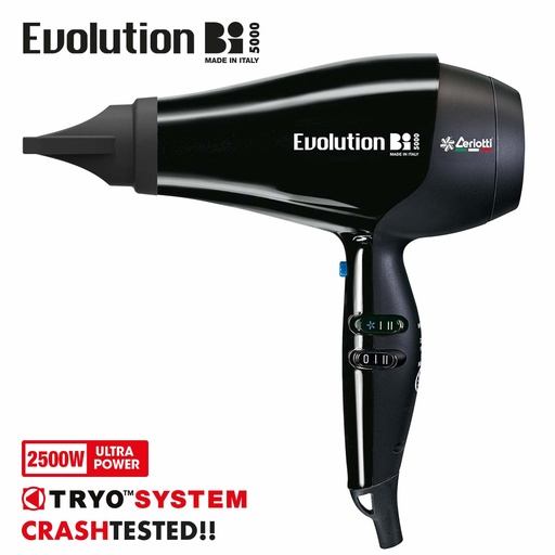 [M.15554] Ceriotti Haartrockner Evolution BI 5000 Schwarz