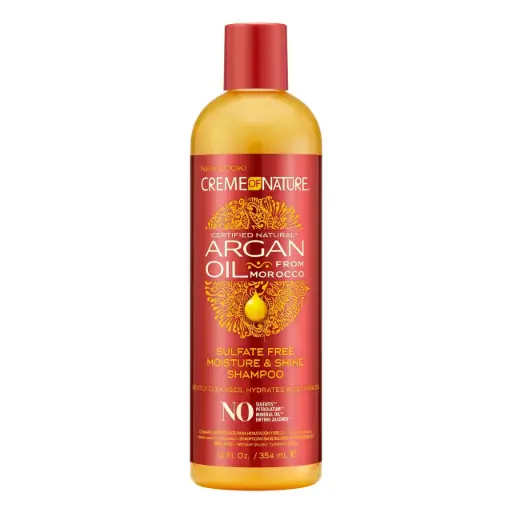 [M.15881] Creme Of Nature Argan Oil Moisture & Shine Shampoo 12oz