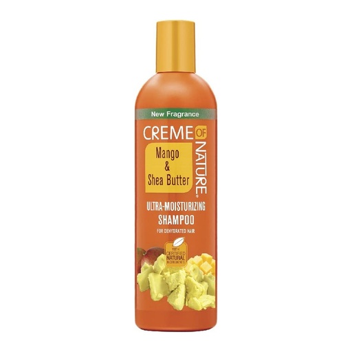 [M.15876] Creme Of Nature Mango & Shea Butter Ultra Moisturizing Shampoo 12oz