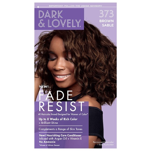 [M.13174] Dark & Lovely Color # Brown Sable 373