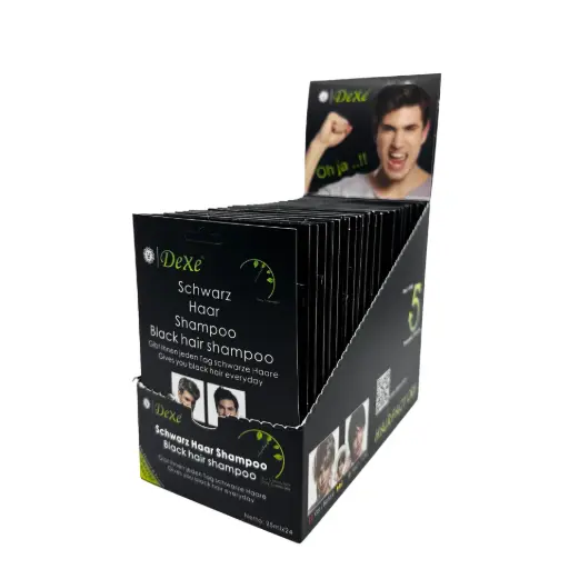 [M.16499] Dexe Black Hair Shampoo 25mlx24