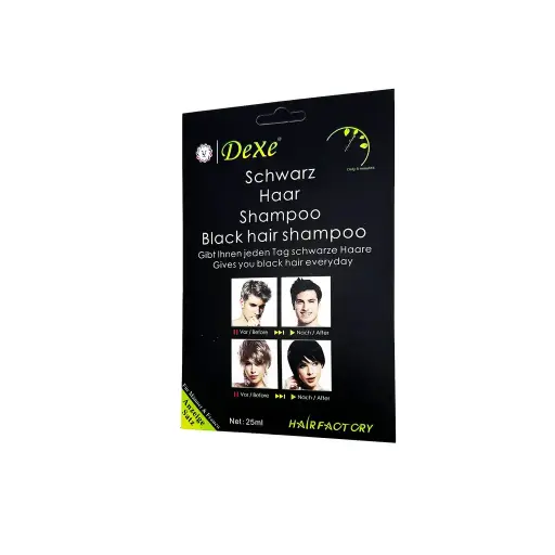 [M.16512] Dexe Color Shampoo # Black 25ml