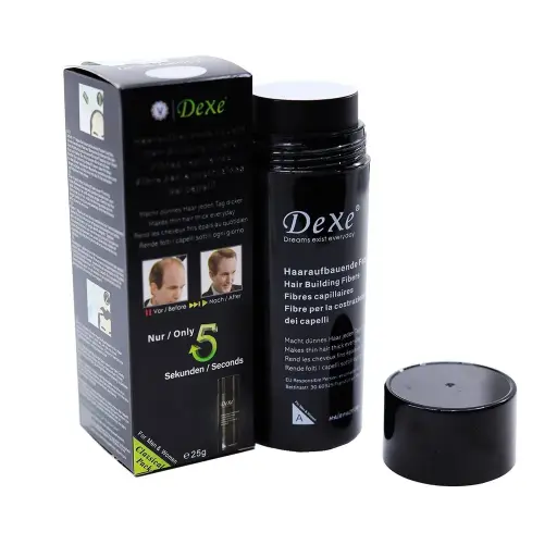 [M.11411] Dexe Hair Building Fibers Dunkel Brown 25g
