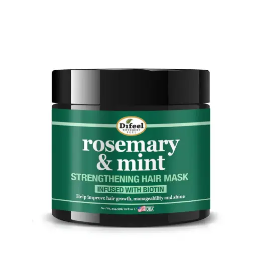 [M.17576] Difeel Rosemary & Mint Hair Mask 12oz