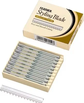 [M.13231.507] ERSATZ KLINGEN FEATHER Regular Type 10 STK