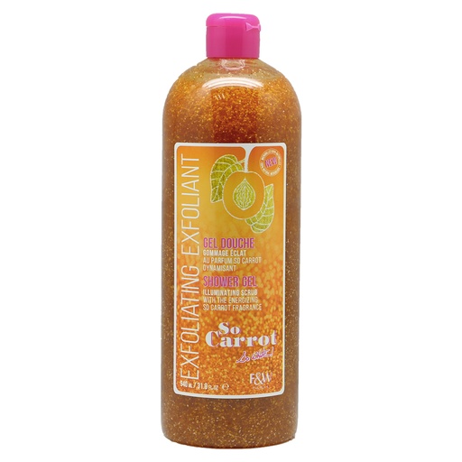 [M.13184] Fair & White So Carrot EXFOLIATING Shower Gel 940ml