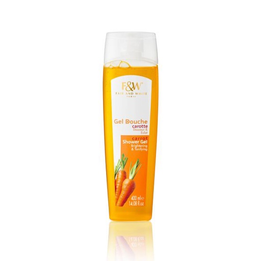[M.10516] Fair & white Douche Gel Carrot 400ml