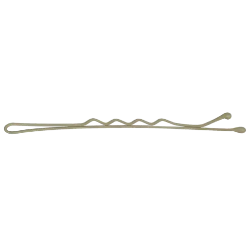 [M.13301] HAARSPANGE 70MM BLOND KRT/24STK