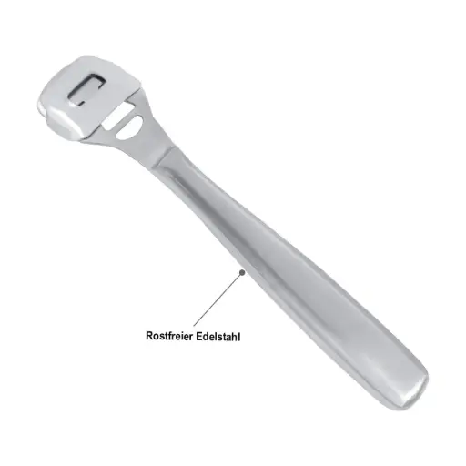 [M.11395.011] Hornhaut Rasierer Skalpell aus Edelstahl